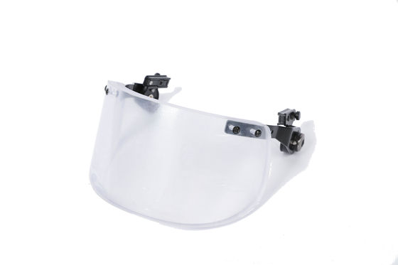 Clear Field of Vision Bulletproof Visor for Unobstructed Observation and Face Protection