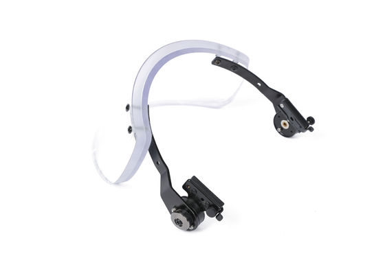 Clear Field of Vision Bulletproof Visor for Unobstructed Observation and Face Protection